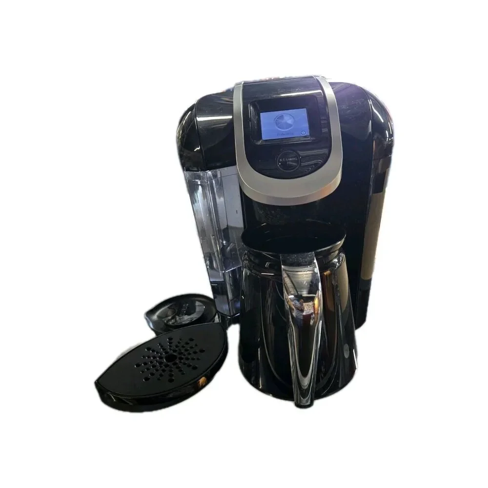 Keurig 2.0 K-300 Pod Coffee Machine Black w/Carafe and Drip Tray Digital Display